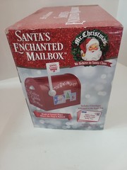Mr Christmas Santa’s Enchanted Mailbox Christmas Decor Letters To Santa Display