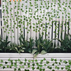 Fake Vines for Room Decor(12 Pack 84 Feet) Aesthetic 84FT 12PCS Vines, Green