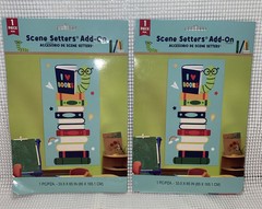 CELEBRATE READING school classroom SCENE SETTER decor I LOVE BOOKS*New*Qty 2