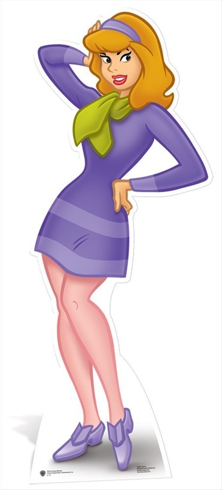 Daphne Scooby-Doo Lifesize CARDBOARD CUTOUT standee standup cartoon cool kids