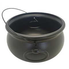 Oversized Witches Candy Kettle 12″ Halloween Party Large Cauldron for Treats