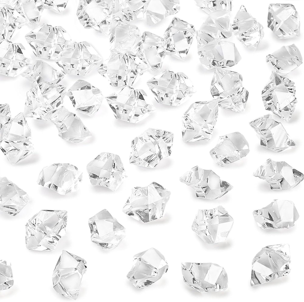 Diamonds Acrylic Rocks Vase Fillers for Centerpieces