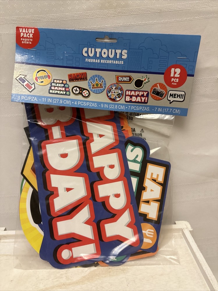 Cutouts 12 Pieces