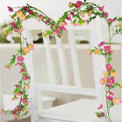 Artificial Daisy Flowers Vine Silk Flower Garland Spring Fake Flower Vine