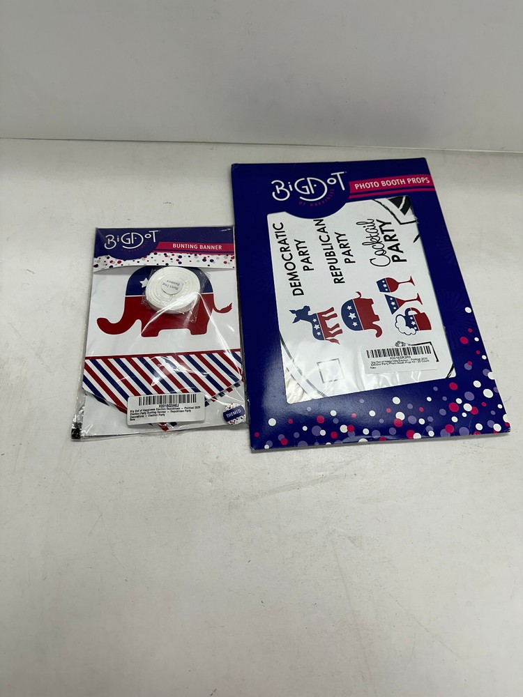 Big Dot of Happiness Election Republican 2020 Bunting Banner/Election Photobooth