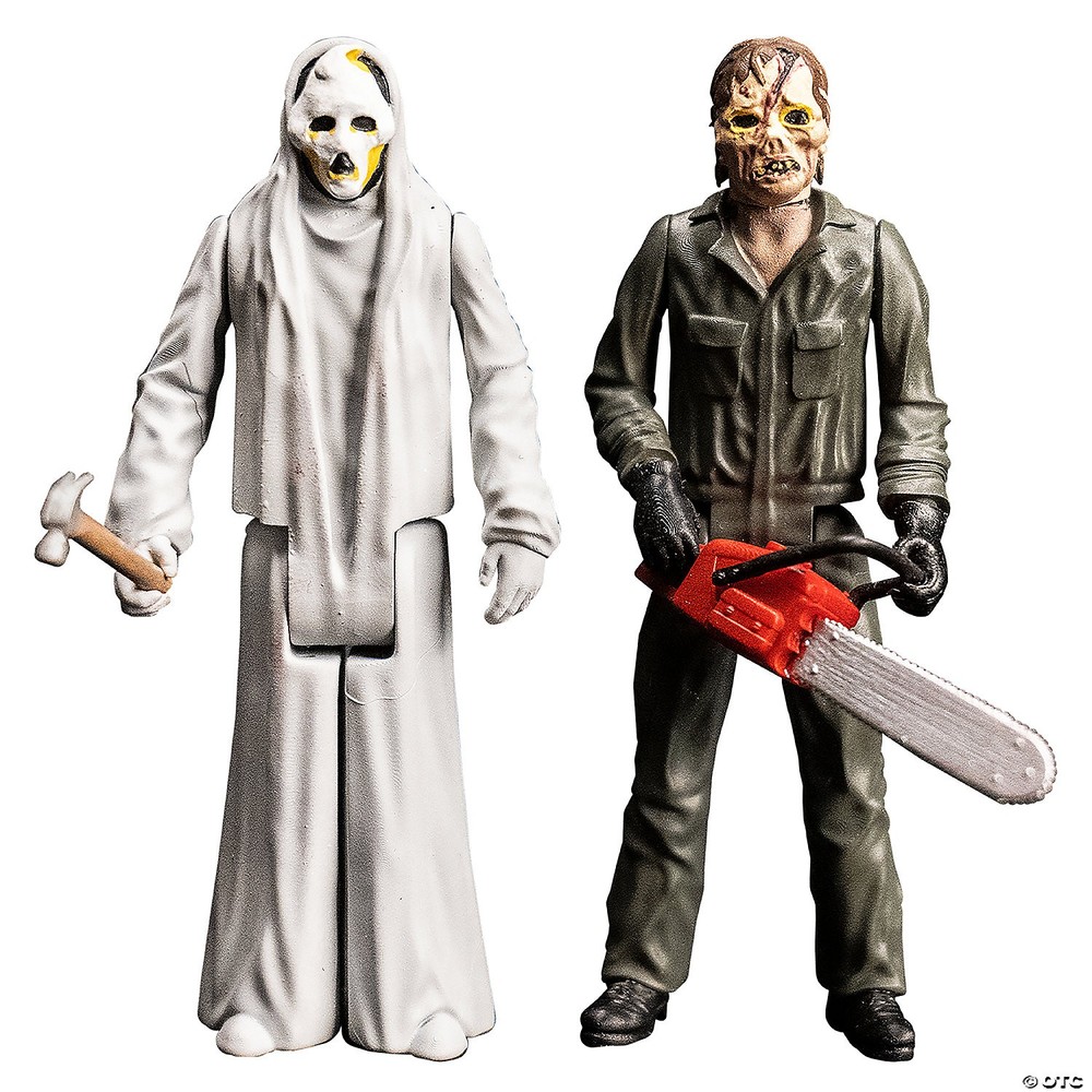 Trick Or Treat Studios Haunt 3.75 Inch Action Figure 2-Pack | Ghost & Zombie