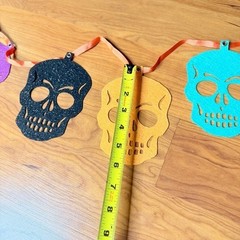 Target Hyde and Eek Halloween Dia de los Muertos Skulls Day of the Dead Banner