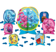 Blues Clues Birthday Party Wall Decorations Add Age Banner Centerpieces BackDrop