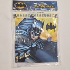 Hallmark Happy Birthday Batman Banner 7.75 Feet Long Sealed