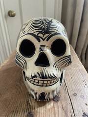 Skull ornament