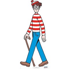 SC758 Where’s Waldo? Life-Size Cardboard Cutout Standup