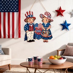 Patriotic Front Door Decorations for 250th Anniversary Memorial Day Decor