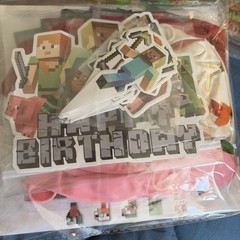 Ultimate Birthday Decorations Minecraft, Balloons, Banners & More