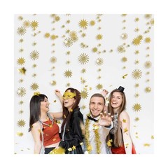 pinkblume Gold Star Party Decorations Kit Sparking Twinkle Star Garland Glitt…