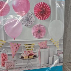 Pink and Gold Party Decorations Kit 36Pcs Way to Celebrate Birthday Baby Shower