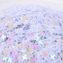 2000 PCS White Airplane Party Glitter PVC Confetti DIY Art Baby Shower Decor