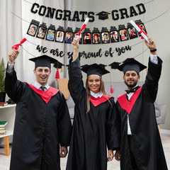 Graduation Decorations 2026, Easy Assemble Graduation Photo Banner K-12 Class of