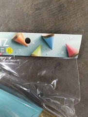 10PK Gold Sprinkle Multi Color Spritz Party Supply paper CONE FAVOR HATS Age 3+