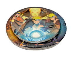 Naruto Birthday Party Decorations Anime Supplies & Setting for Serving 16 People