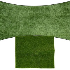 Synthetic Miniature Garden Ornament Artificial Grass for Long lasting Use