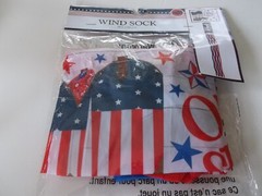 Patriotic Wind Sock OH MY STARS themed Hanging Decor Decorations 48″ July 4th