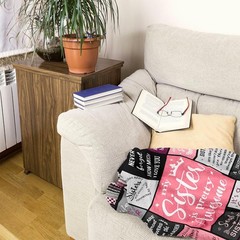 Modern Love Theme Throw Blanket 60″ x 50″ – Perfect Sister Gift for Any Occasion