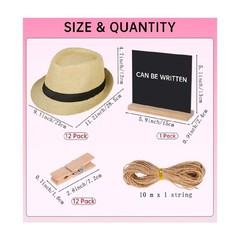 32 Pcs 6 Sets Cuban Theme Party Supplies Fun Tropical Havana Nights Decorations