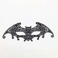 Black Lace Mask Half Face Bar Eye Mask Halloween Props Sexy Popular Party