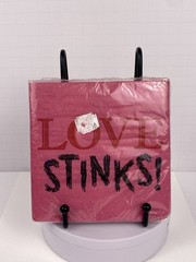 Love Stinks Beverage Cake Party Napkins 2 Ply 20 Pink Napkin Divorce Break Up