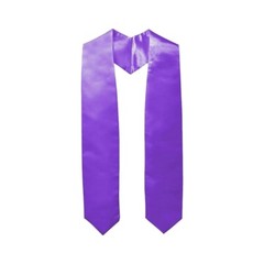 Black Graduation Sash Stole Photo Props for Valedictorian Long Sash