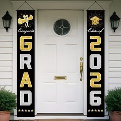 Graduation Decorations 2026 Party Supplies Banner Balloons Tablecloths