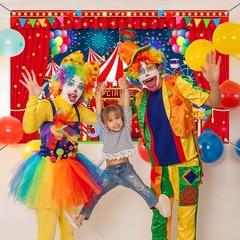 Mocsicka Carnival Backdrop Banner for 70.8 x 43.3 Inch, Night