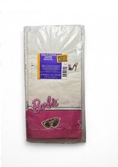 Vintage 1994 Barbie Party Express Table Cover 54×89” Hallmark Sealed New