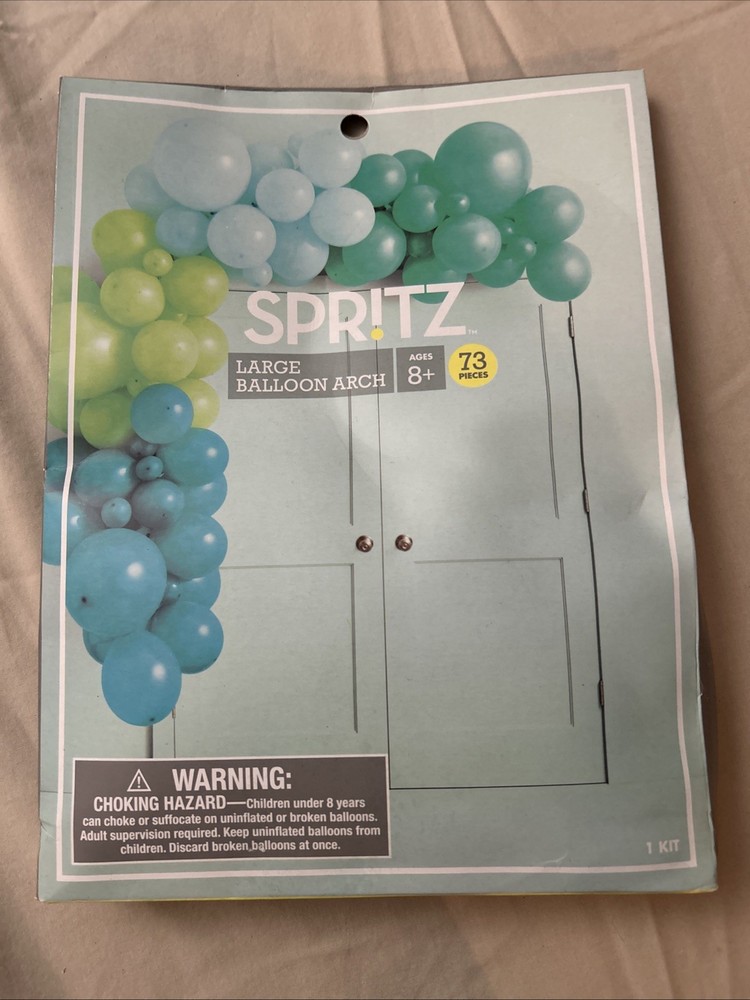 Spritz Blue and Green Party Decorations Balloon Garland Kit unisex seafoam