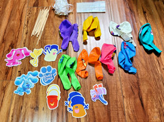 Blues Clues Birthday Party Decorations Cupcake Toppers and Balloons
