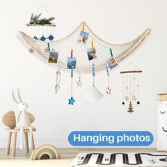 1PC Fish Net Decorative – Fish Net Decorations Decorative Netting Nautical Fi…