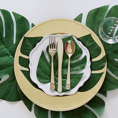 Large Artificial Monstera Leaves, Home Decor, 12 Pieces