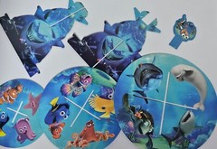 Finding Dory Finding NEMO Cupcake DISPLAY Stand Cardboard Kids Birthday Party