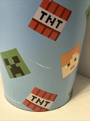 Lot Of 4 Minecraft Plastic Cups Unique Industries Made USA 🇺🇸 -used-