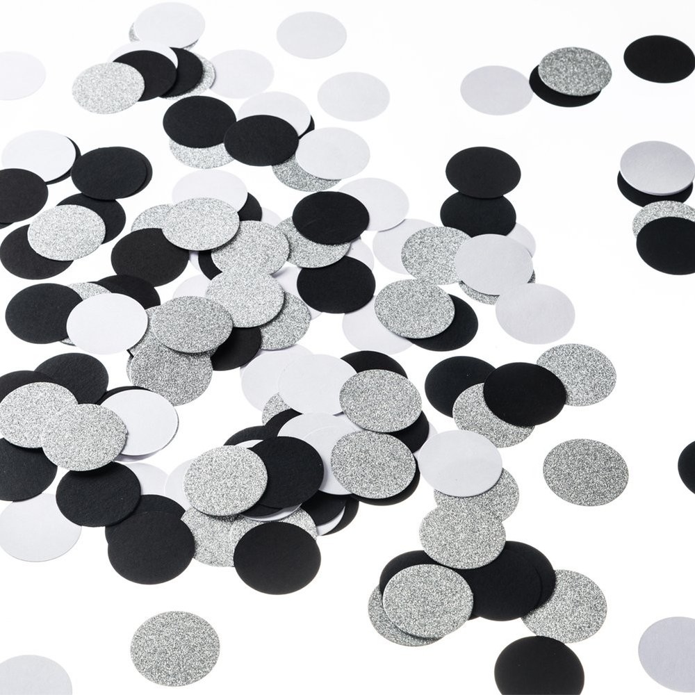 Glitter Paper Circle Dots Confetti Wedding Birthday Theme Party Table Decorat…