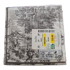Tablestyle «House Party» Toile tissue Paper napkins 20 ct 3 ply Wedding Party