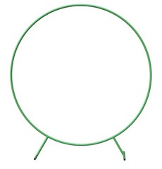 Large Size 6,2ft Green Metal Round Balloon Archkit Decoration, for Wedding Party