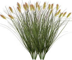 Ttranewsoo Artificial Grass, Fake Shrubs, Green12