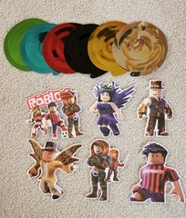 54 Pc Roblox Birthday Party Decorations Set Banner Balloons Cupcake Cake Toppers