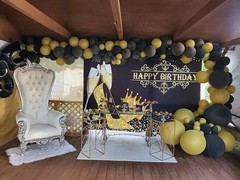 Theme Birthday Party Background Shiny8x6ft Happy Birthday Backdrop Lady Queen..