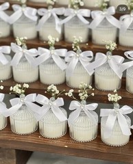 Mini Ribbon Crafts Gift Wrapping Bows, Premade Bow 50 Pcs 2 Inch Dark Mix