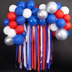 492ft Red White Blue Crepe Paper Streamers – Perfect for Independence Day Decor