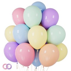 Pastel Balloons 100 Pack 12 inch Pastel Colors Latex Party Balloons for Birth…