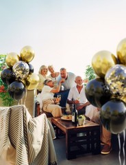 Black and Gold Balloons – 50PCS Graduation Balloons 12 Inch Metallic Gold