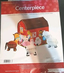 Farmhouse Fun 3-D Centerpiece Set Farm Birthday Party Decorations